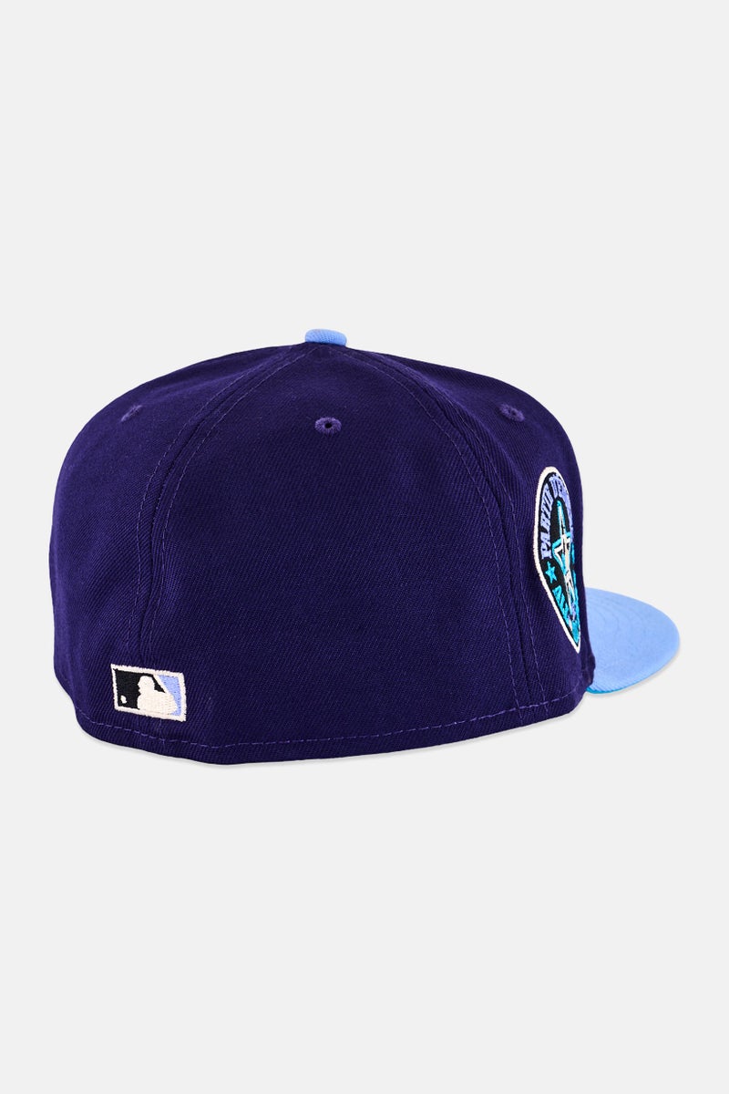 New Era x MLB Men Montreal Expos Fitted Cap, Purple - Image 2