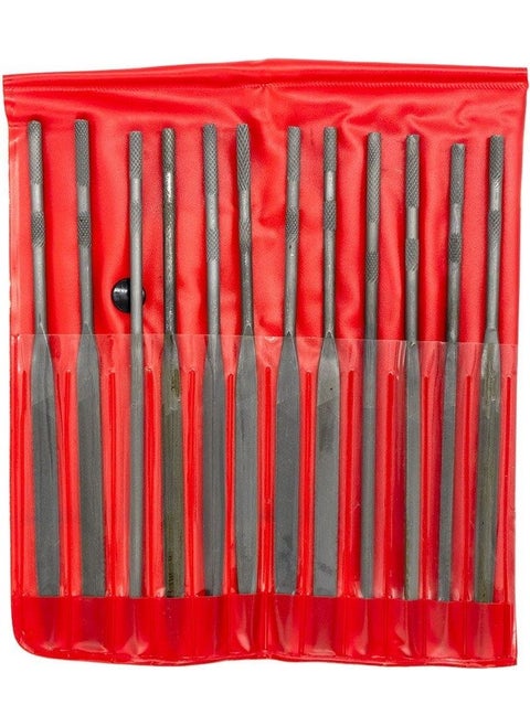 J75-R12 Needle File Set 12 Pieces