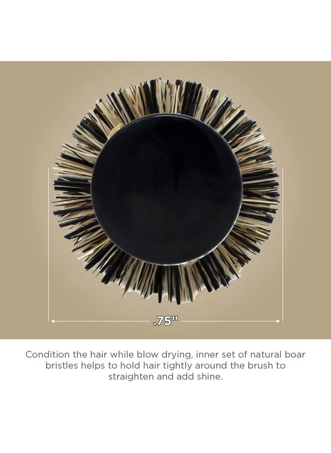 Spornette .75 Inch Mini Rounder Hair Brush Mr 2  - Image 3
