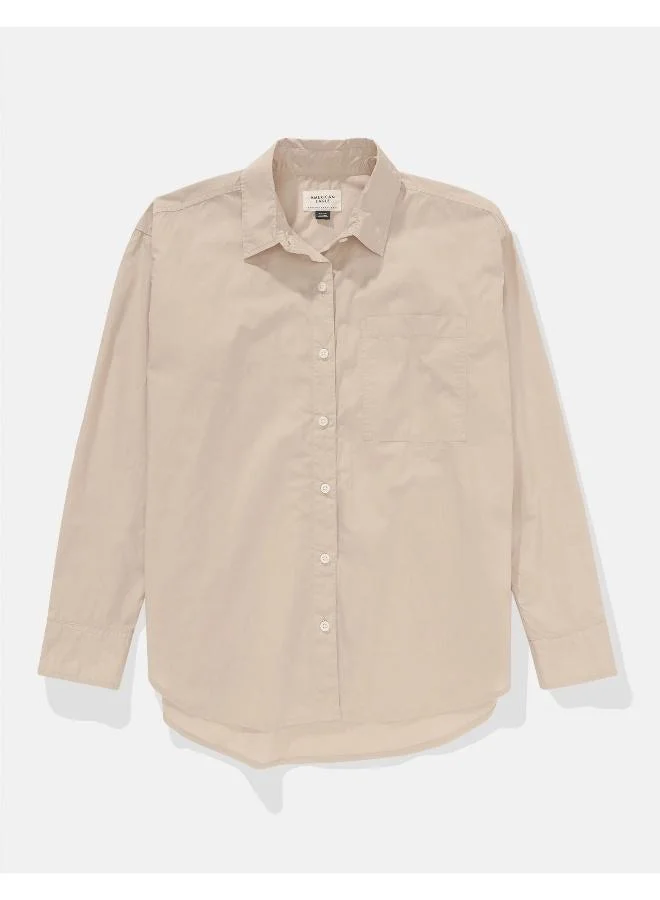 American Eagle AE Perfect Button-Up Shirt