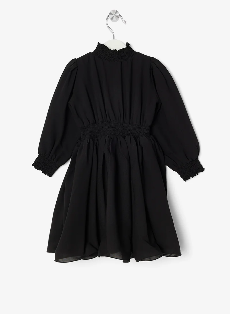 ليتل جولدن ابل فستان تول بنقاط بولكا صغيرة