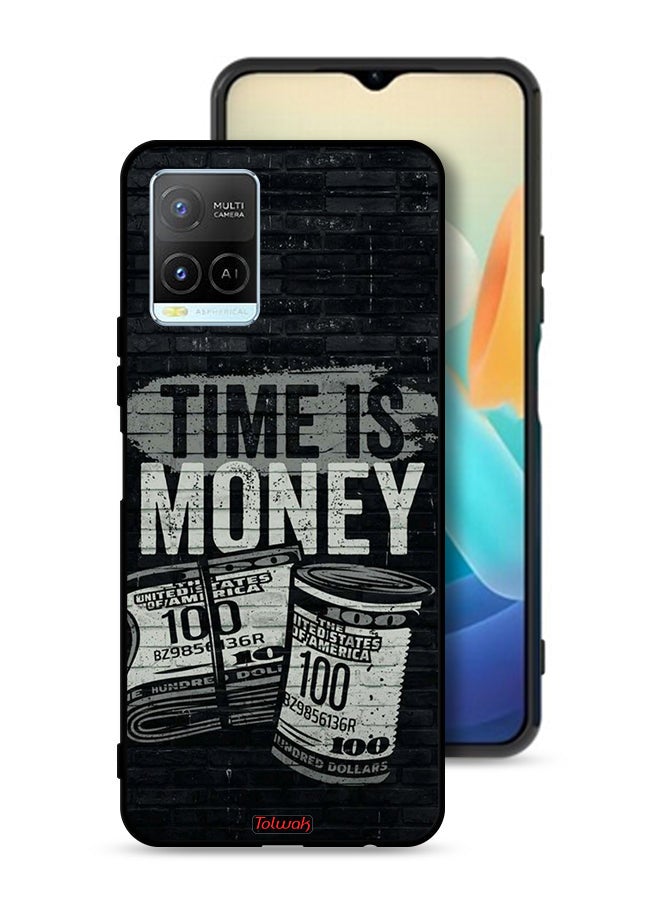Tolwak Vivo Y33s 4G Protective Case Cover Time Is Money - Image 1