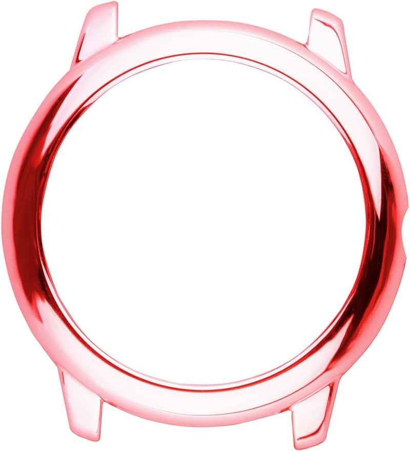 Rose Gold Protective Frame for Solar Metal Case Watch Cover 4 7X4 7X1CM Fine Craftsmanship - Image 1