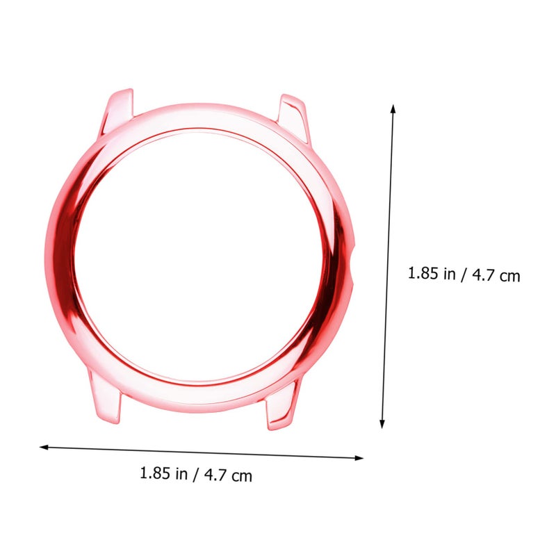 Rose Gold Protective Frame for Solar Metal Case Watch Cover 4 7X4 7X1CM Fine Craftsmanship - Image 4