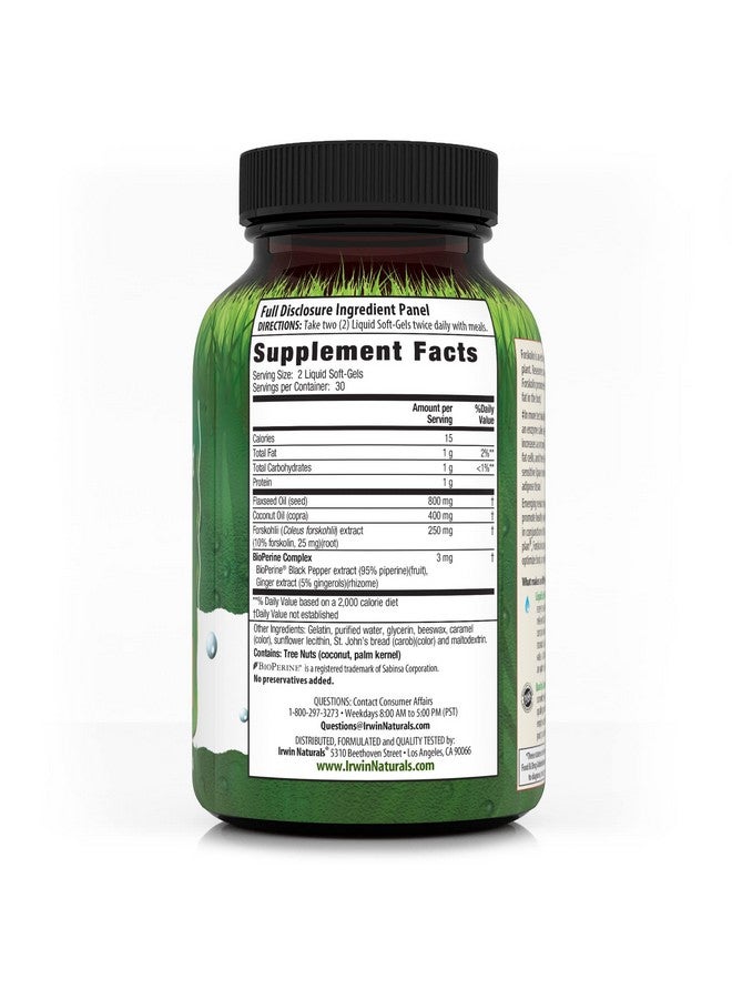 Irwin Naturals Forskolin Fat Loss Diet Supplement, 60 Count - Image 2