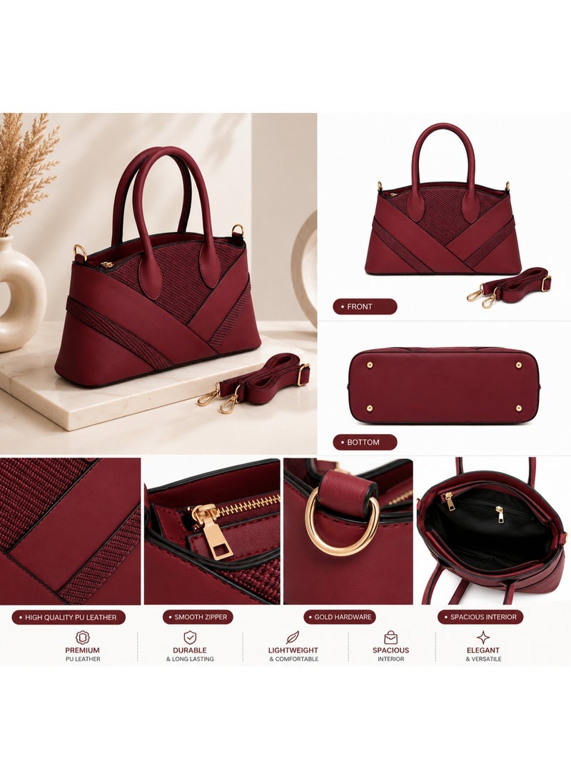 KANAZ Women's Fashion Tote Shoulder Bag for Work & Daily Use, 2X - Image 2
