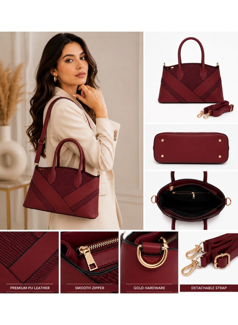 KANAZ Women's Fashion Tote Shoulder Bag for Work & Daily Use, 2X - Image 3