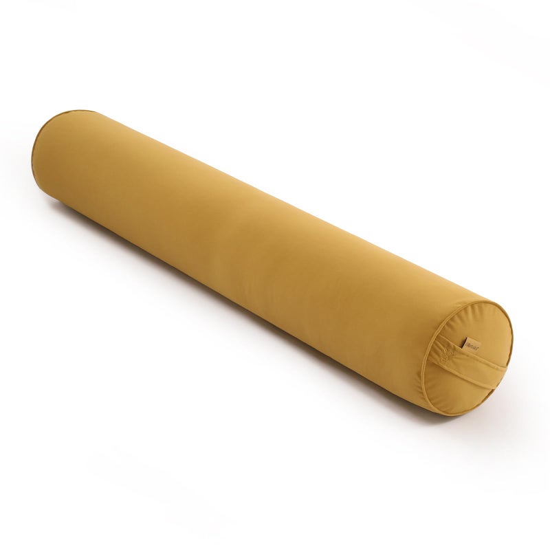 Ailuteie Body Pillow for Adults,Long Round Pillow,Big Cylindrical Pillow,Large Full Bolster Pillows for Side Sleepers (Honey Yellow, 47.24"*7.87") - Image 1
