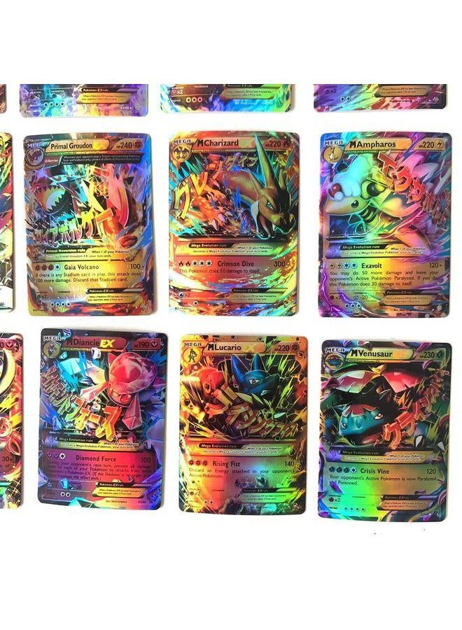 بوكيمون لعبة بطاقات البوكيمون التجارية، مجموعة 55 بطاقة قوس قزح - Image 2