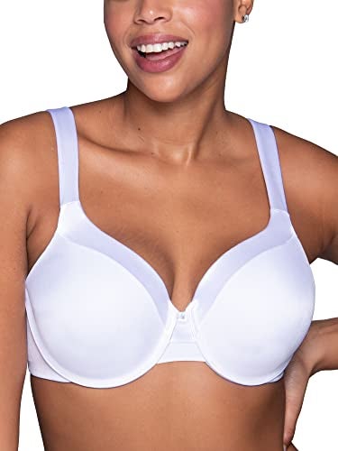 Vanity Fair Women's Illumination Full Figure Zoned-In Support Bra 76338, Star White, 40DD - Image 1