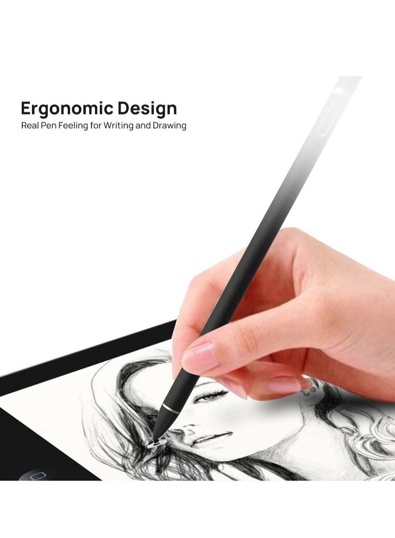ELTRAZONE Stylus Pen for iPad Apple Pencil for iPad 9/8/7/6/5/4/3/2 Pro 12.9/11/10.5/9.7 Air 5/4/3/2 Mini 6/5/4 Alternative 2nd 1st Generation Stylus Pens for Touch Screens - Image 2
