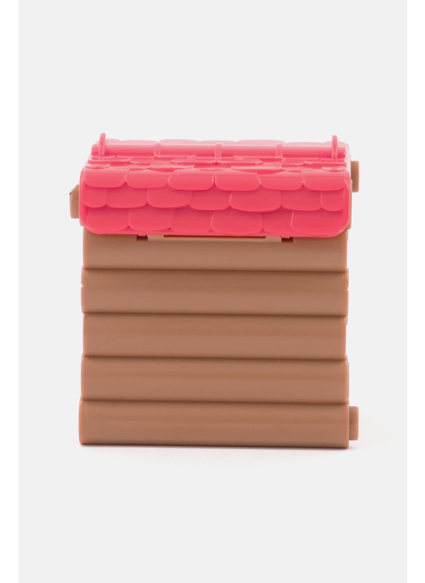 Fat Brain Toy Co Timber Tots Mini Kitchen, Red  - Image 3
