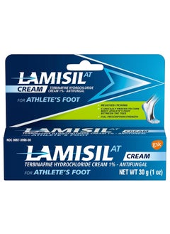 LAMISIL Lamisil Athelete's Foot Antifungal Cream, Full Prescription Strength for Itching, Burning, Cracking, and Scaling, 1 ounce (Pack of 2) 