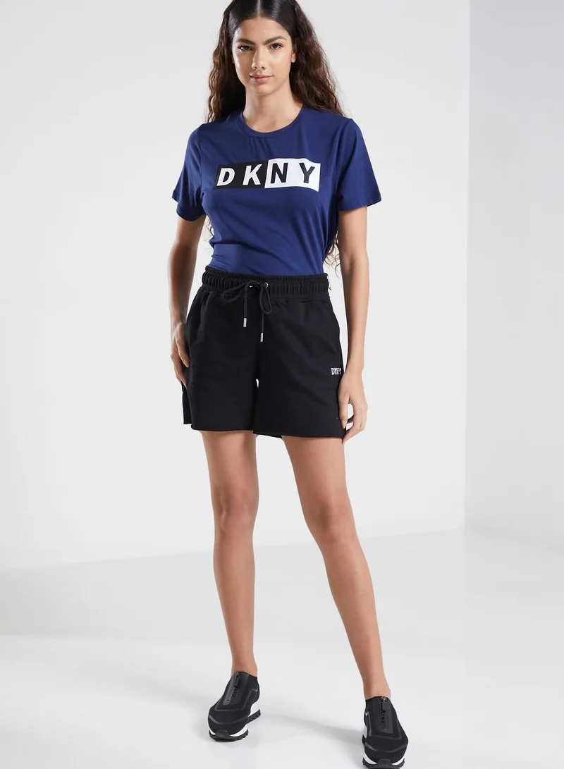 DKNY Crew Neck Logo T-Shirt