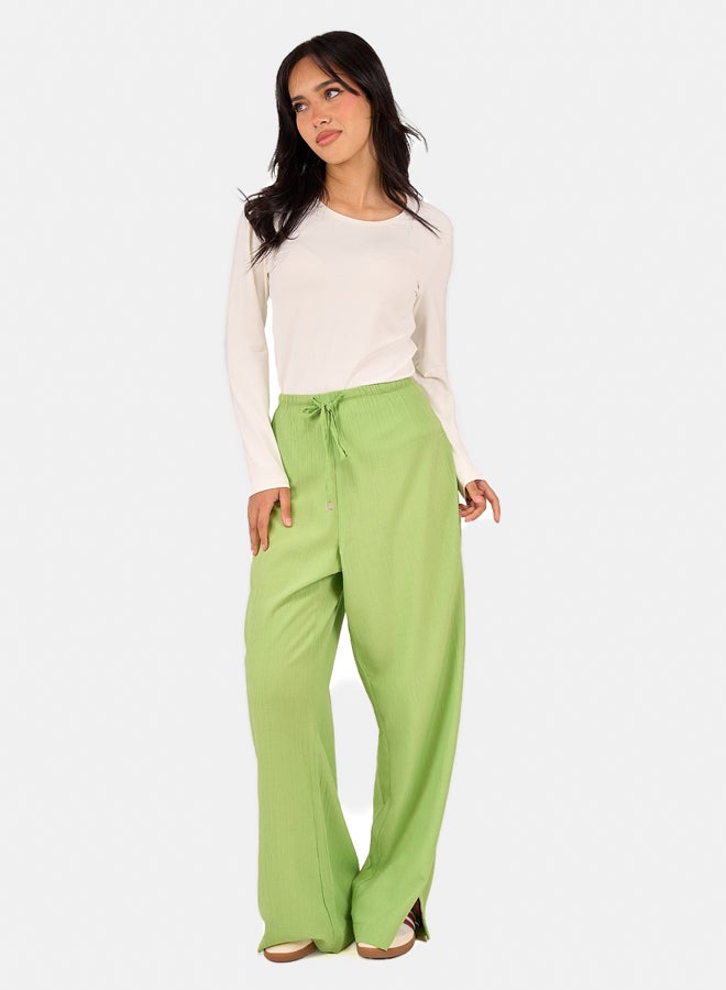 Clue Tencel Full Length Pants  - Image 4