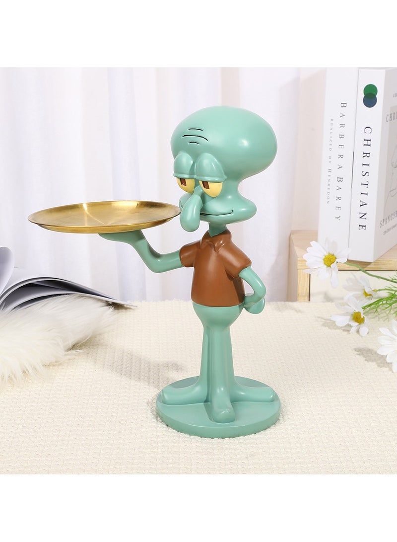 عام صينية تخزين مبتكرة على شكل الأخطبوط، قطعة زخرفية أنيقة وعملية لترتيب المكتب، تضيف لمسة جمالية إلى ديكور المنزل. - Image 3