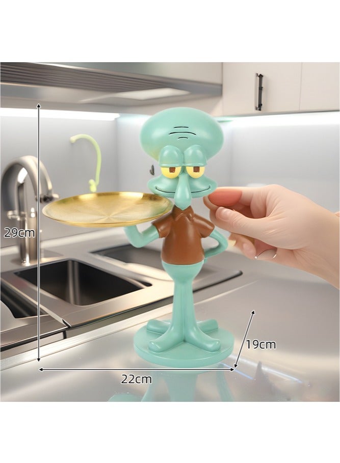 عام صينية تخزين مبتكرة على شكل الأخطبوط، قطعة زخرفية أنيقة وعملية لترتيب المكتب، تضيف لمسة جمالية إلى ديكور المنزل. - Image 4