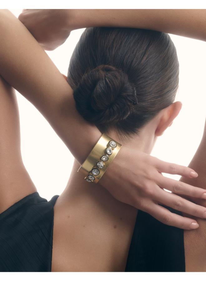 REISS CRESSIDA: Crystal Rock Enamel Cuff  - Image 4