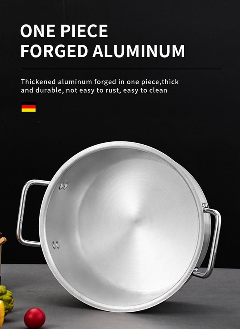 Sharpdo 7 Piece Aluminum Kitchen Stock Pot and Pot Set - Image 4