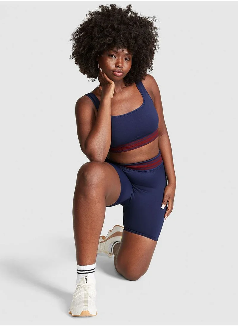 PINK PINK Flip It Seamless Foldover Bike Shorts