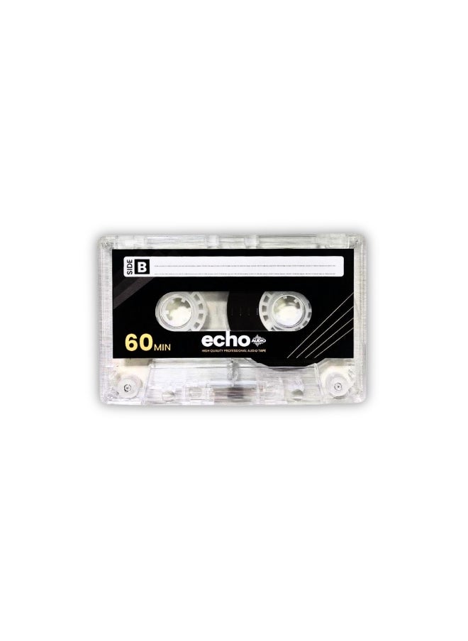 echo AUDIO Echo Audio 60 Minute Blank Audio Cassette | Pack Of 3 | High Quality Professional Audio Tape Recorder Playback and Recording  - Image 2
