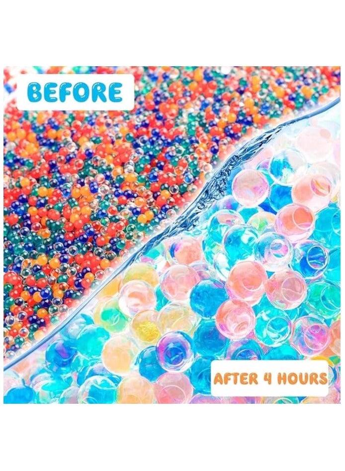 Water Beads, 20,000 Pieces of Water Balls, Non-Toxic and Biodegradable Water Beads, Coloured Gel Beads for Vase, Water Beads for Vase Filling, Wedding, Decoration, Plants and Home - Image 5