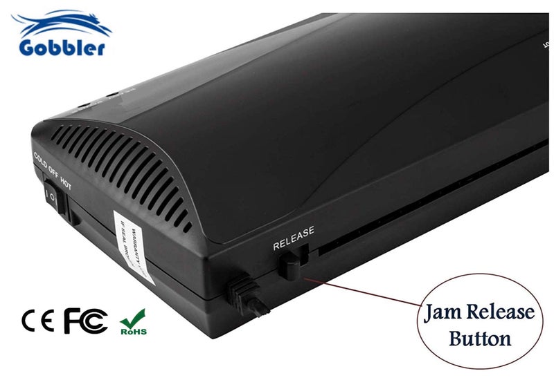 GOBBLER 312-PL A3 & A4 Lamination Machine, Hot Lamination, All-in-one Laminator with Jam Release Button - Image 3