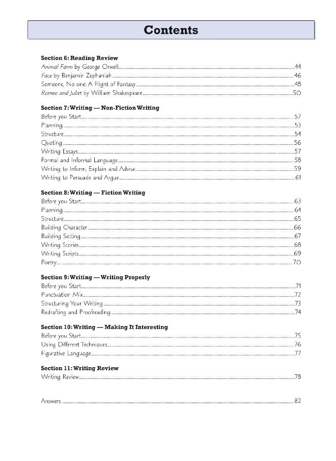 null - KS3 English Year 8 Targeted Workbook (with answers) - Image 1