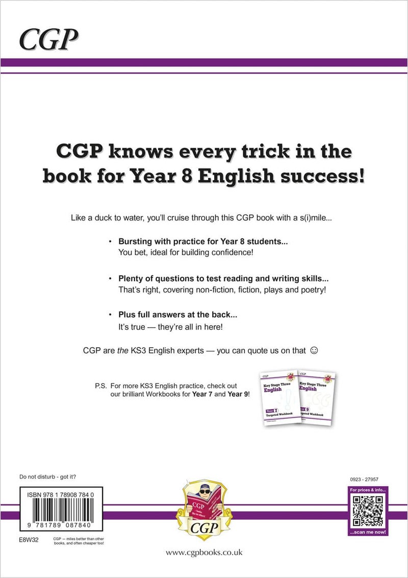 KS3 Year 8 English Targeted Workbook (with answers) - Image 2