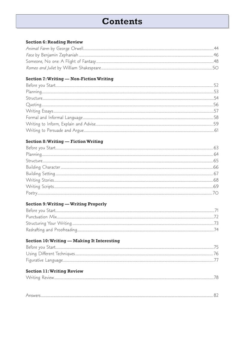 KS3 Year 8 English Targeted Workbook (with answers) - Image 4