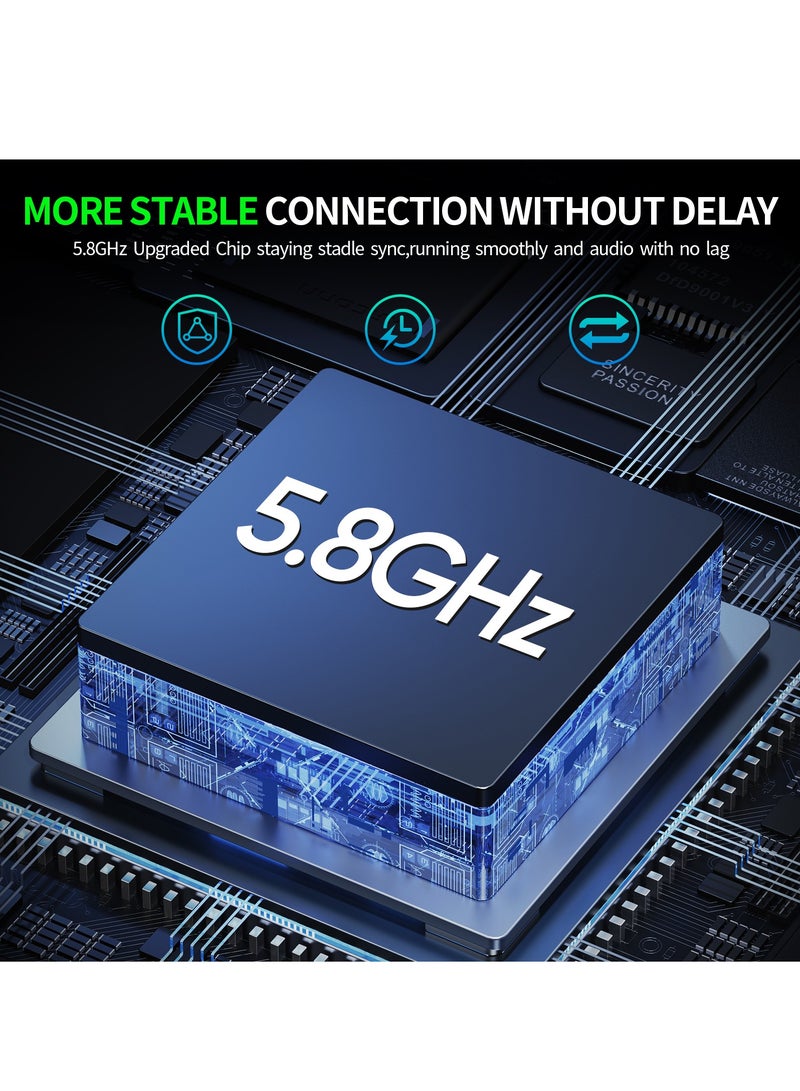 AL RAID Wireless Carplay Adapter, Convert Wired to Wireless Car Play & Android Auto 2-in-1 Adapter for Apple iPhone & Android Phone, Plug & Play, Auto Connect, No Delay, with USB C, for iOS 10+ Android 11+ - Image 4