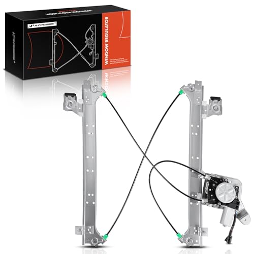 A-Premium Power Window Regulator with Motor Replacement for Chevrolet Silverado 1500 3500 2001-2006 GMC Sierra 1500 2500 HD 3500 Rear Left - Image 1
