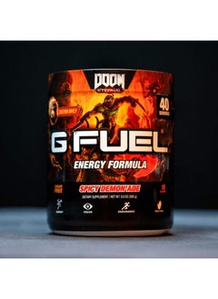 G Fuel Watermelon Energy Powder, Sugar Free, Clean Caffeine Focus Supplement, Water Mix, Focus Amino, Vitamin + Antioxidants Blend, 9.8 oz (40 Servings)  - Image 4