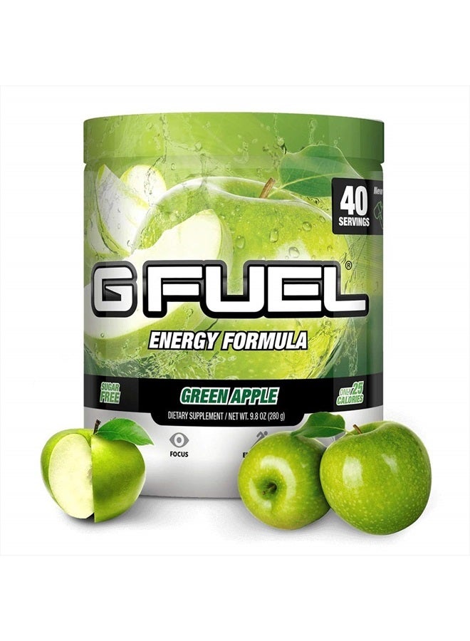 G Fuel مسحوق طاقة البطيخ، خالٍ من السكر، مكمل غذائي مركّز بالكافيين النظيف، مزيج من الماء، أمينو مركّز، مزيج من الفيتامينات ومضادات الأكسدة، 9.8 أونصة (40 وجبة) - Image 3