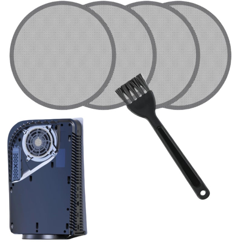 ACIDALIE PS5 Fan Dust Filter-with 4PCS Dust Cover,for PS5 pro, PS5 Slim, PS5 Legacy Models - Image 1