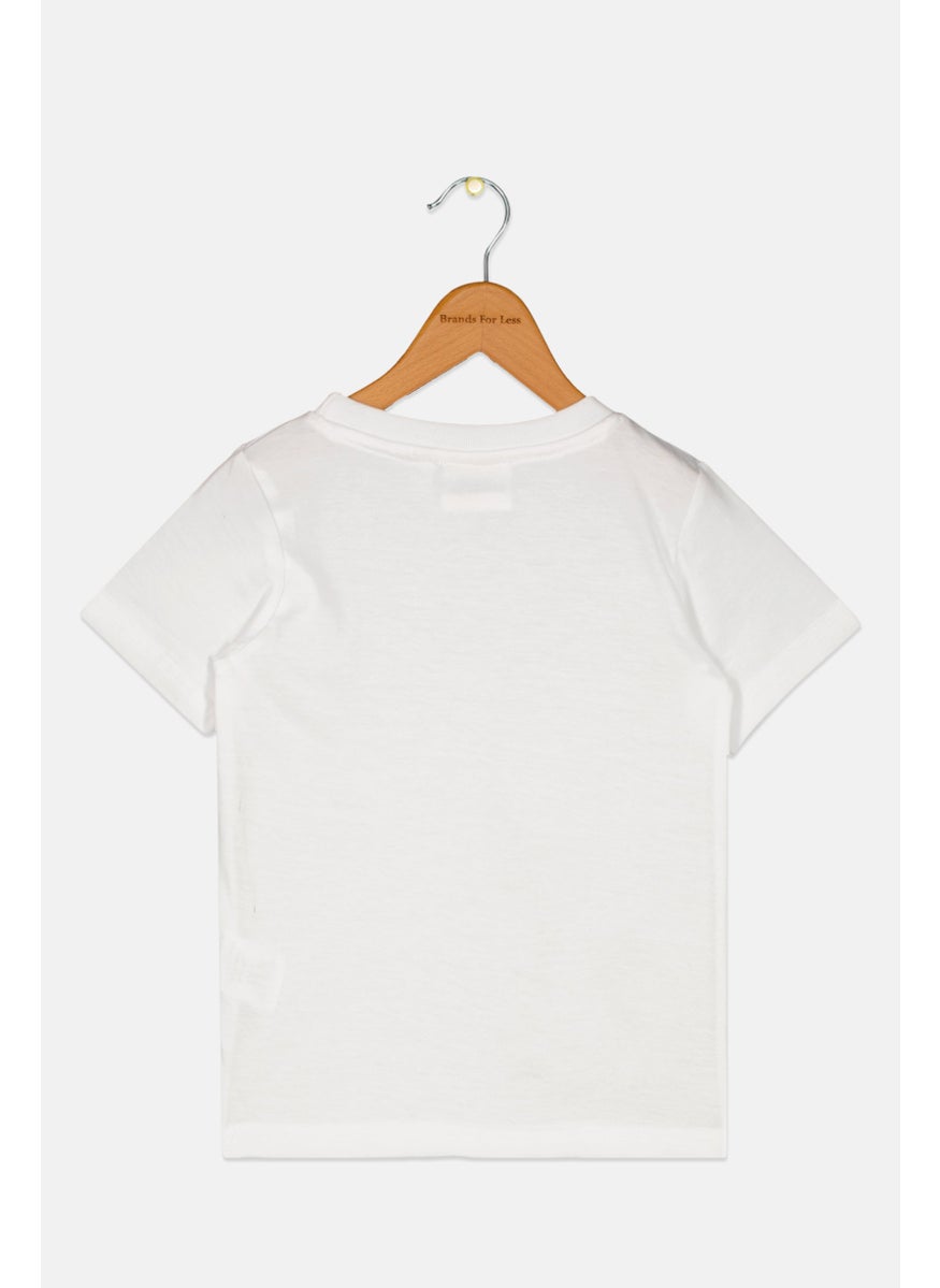 Gremlins - Toddlers Boy Round Neck Short Sleeves Graphic Print T-Shirt, White - Image 1