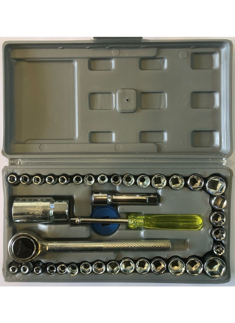 AIWA - Socket Wrench Set 40 Pieces - Image 1