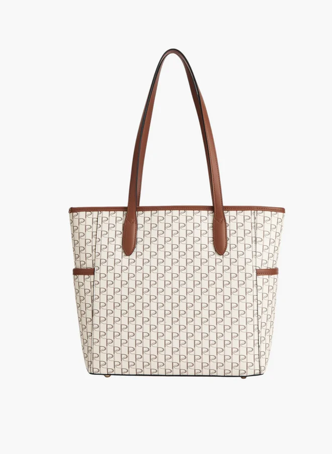 Paprika Women Tan Monogram Match Back