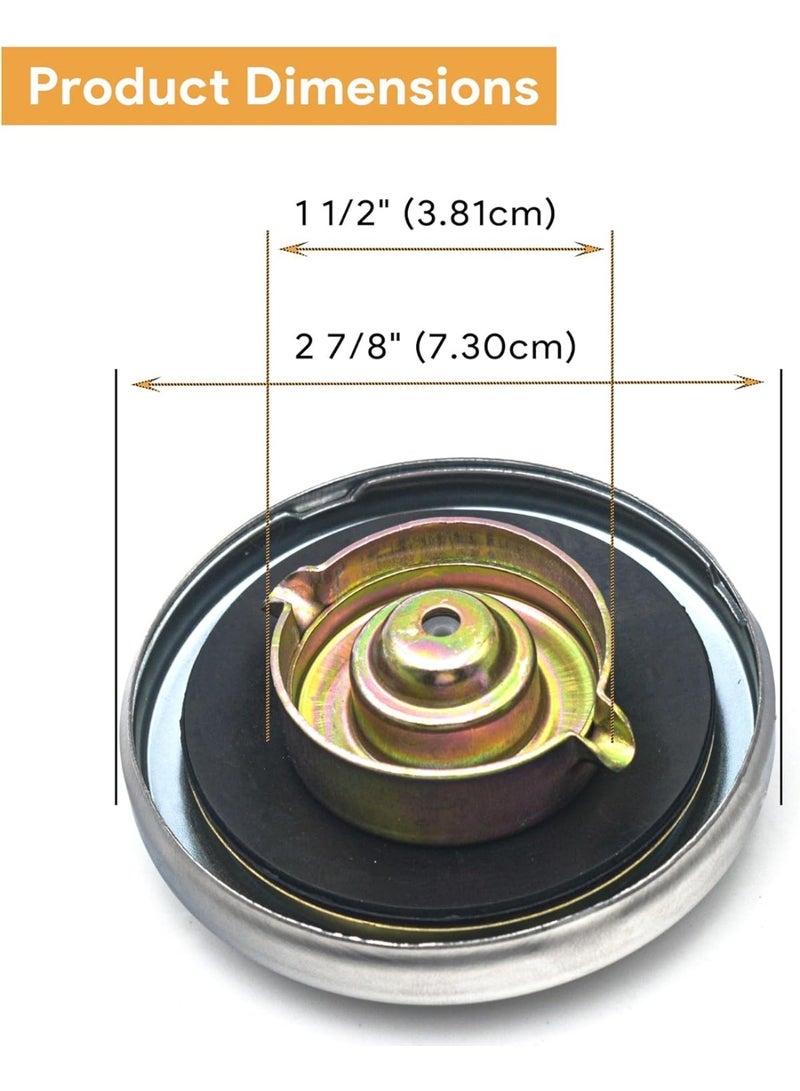 E7NN9030AA Fuel Cap E5NN9N208CA AT20911 for Ford Tractor 2000 2310 2600 2610 2810 2910 2N 8N 3000 3400 3500 3600 3610, for John Deere 1010 1020 1030 1035 1040 1070 1120 1130 1140 1520 - Image 4