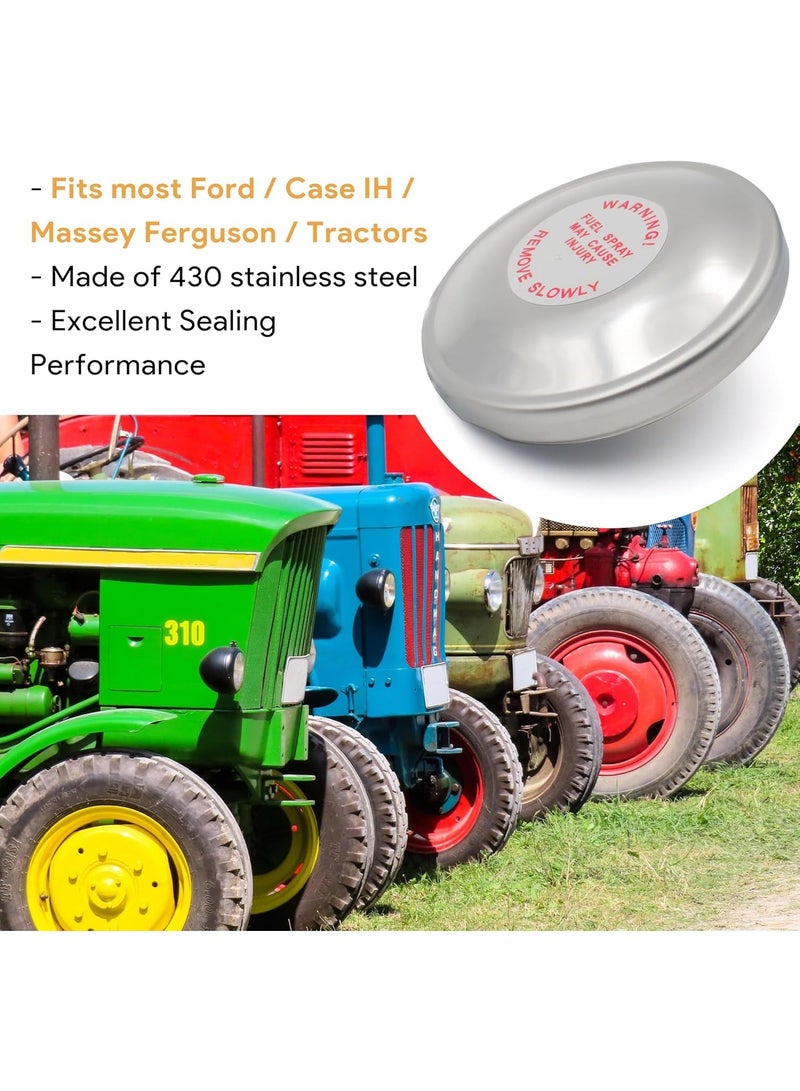 E7NN9030AA Fuel Cap E5NN9N208CA AT20911 for Ford Tractor 2000 2310 2600 2610 2810 2910 2N 8N 3000 3400 3500 3600 3610, for John Deere 1010 1020 1030 1035 1040 1070 1120 1130 1140 1520 - Image 5