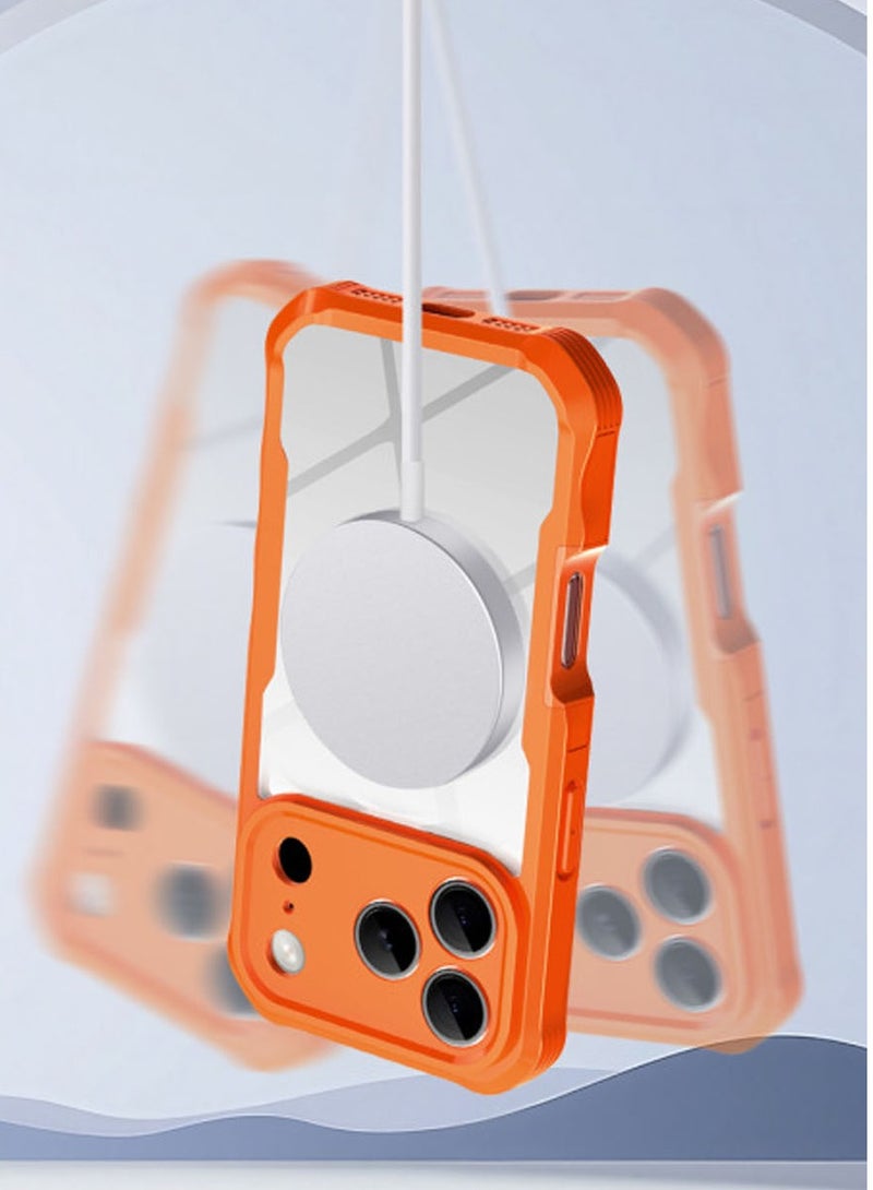 general Case for iPhone 17 Pro Max 6.9-Inch with Built-in Tempered Glass Screen Protector and Camera Control Button, Compatible with MagSafe, 360 Degree Full Body Cover - Image 3