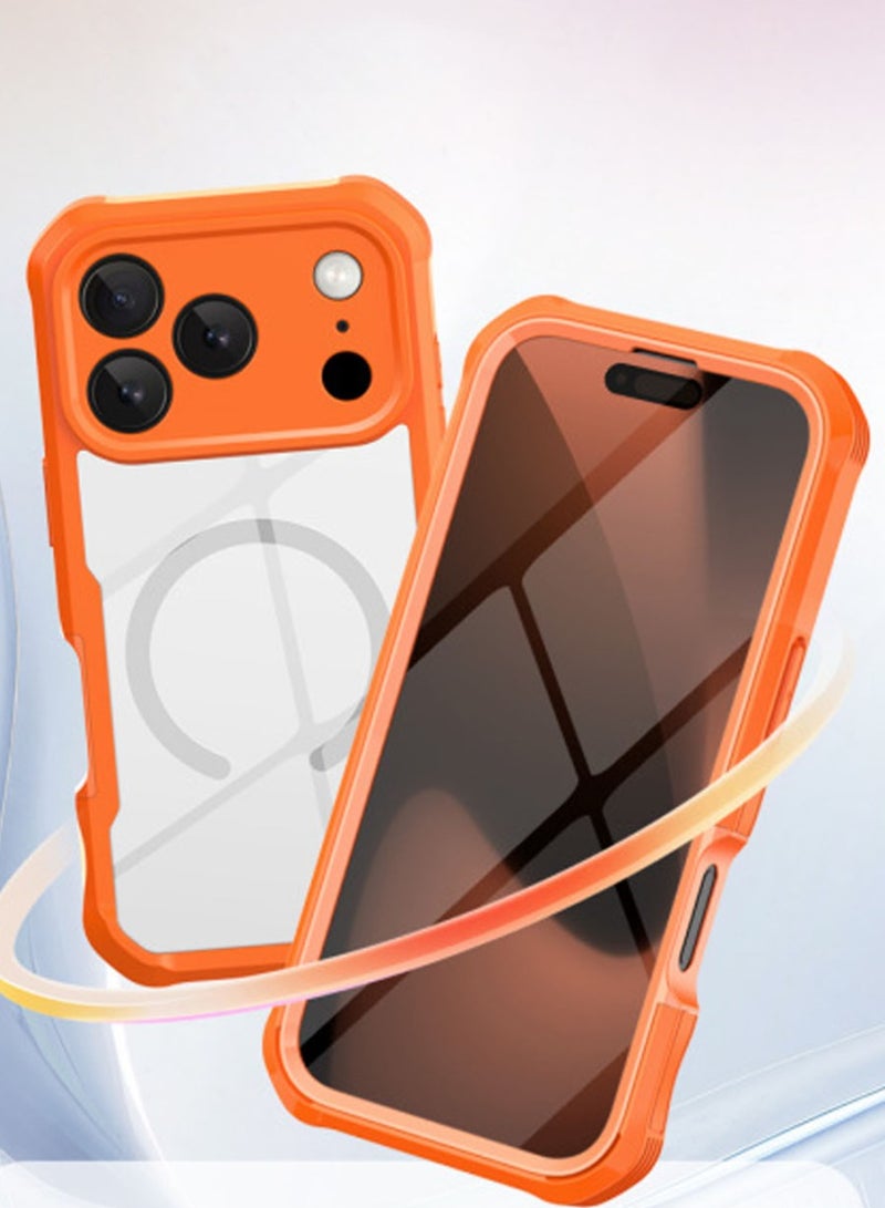 general Case for iPhone 17 Pro Max 6.9-Inch with Built-in Tempered Glass Screen Protector and Camera Control Button, Compatible with MagSafe, 360 Degree Full Body Cover - Image 2