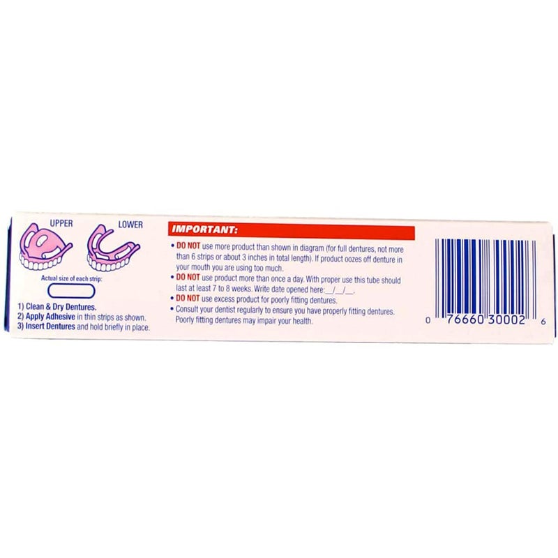 Fixodent Free Denture Adhesive Cream 2.40 oz (Pack of 5) - Image 3