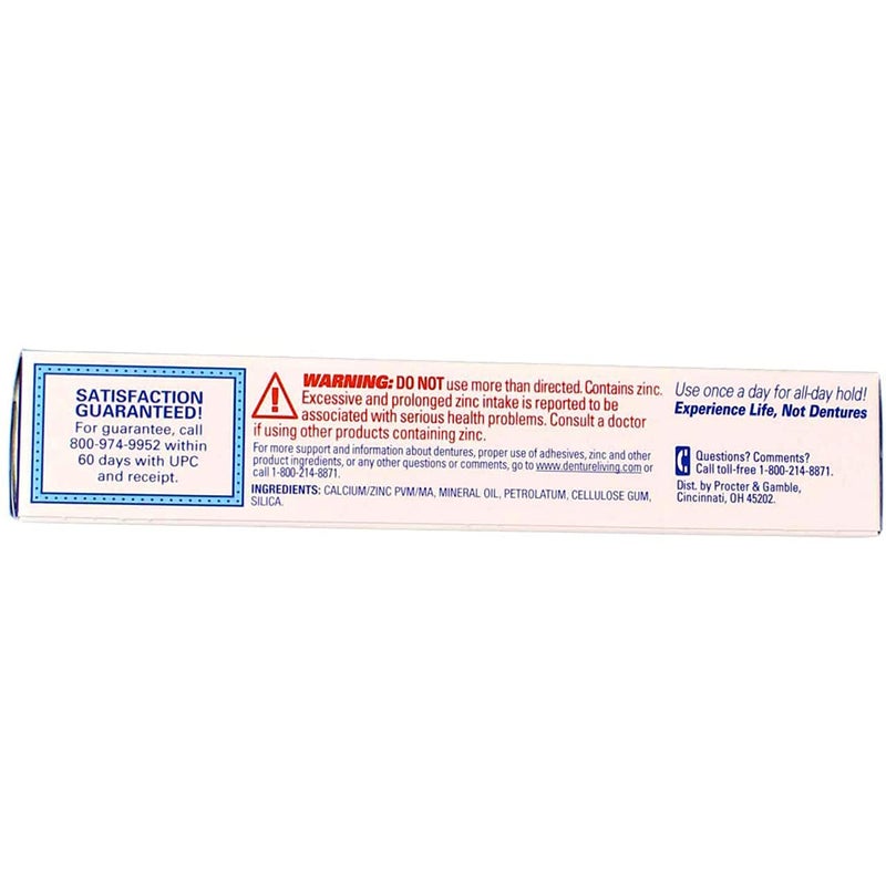 Fixodent Free Denture Adhesive Cream 2.40 oz (Pack of 5) - Image 2