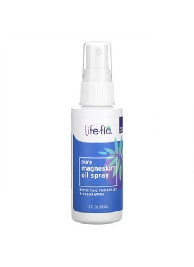 Life-flo Lifeflo Pure Magnesium Oil Spray 2 fl oz 59 ml 