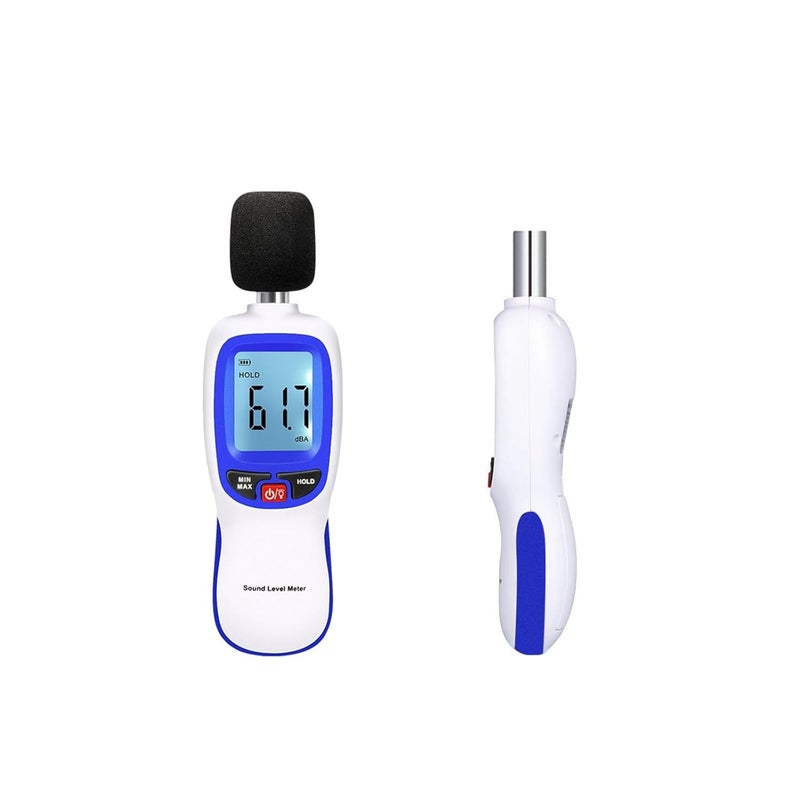 ABS Plastic Portable Digital Sound Level Meter Decibel Noise Measuring Tester for Factories - Image 1