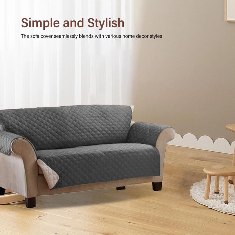 Classified organized storage Yosoo Polyester Fiber Sofa Cover with Integrated Cushions, Universal Pets Dogs Cats Proof Couch Cover, Machine Washable Furniture Protector (Gray) Fault optimized construction All budget friendly options Cost effective global grade quality Major city pickup option Pre-sale confirmed stock Wide usage compatibility Light & sturdy Carefully engineered build All-in-one local deliver plan Scratch resistant All season compatible build Simple multi-feature practical build Confirmed available stock Local trackable shipment Consistent single item quality Upgraded general material Transit damage prevent build Single & bulk storage compatible High precision lightweight material Multiple local stock source Stackable design Salt mist resistant Strong durable raw material In-Kingdom stored commodity - Image 3