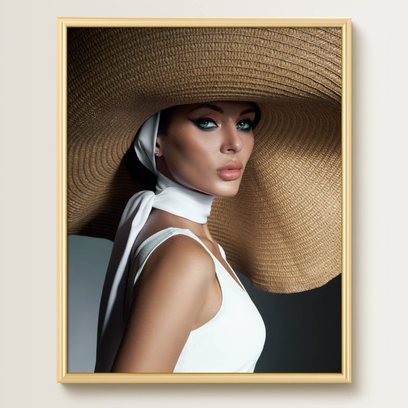 euwazram Modern Gold 22x28 Frame  Single Frame 22 x 28 Poster Frame for Artwork Puzzles Photos and Movie Posters Picture Frames Perfect Christmas Frame