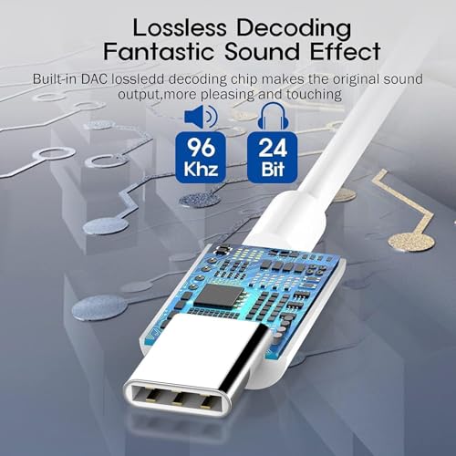 Mizi (2Pack USB to 3.5mm Audio Jack Adapter, External Sound Card Converter Compatible with Headset, PC, Laptop, Mac, Desktops, Linux, PS4 and More Devices - White - Image 4