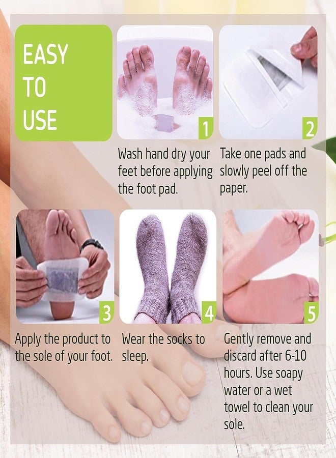 Finaxo Detox Foot Patches for Men and Women | Natural Ginger Foot Pads | Body Detox, Stress Relief, Better Sleep, Pain-Free Cleansing | Toxin Removal Foot Patch Kit | Pack of 50 - Image 3